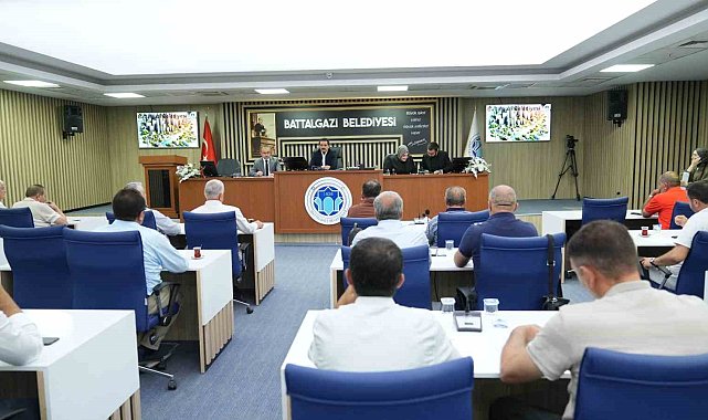 Battalgazi Belediye Meclisi ağustos ayı ilk oturumu gerçekleştirildi
