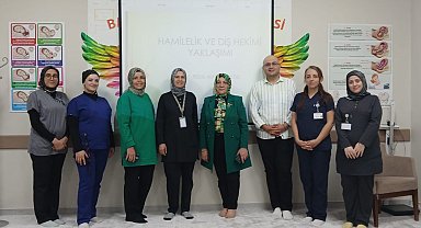 Bayburt'ta anne adaylarına ağız ve diş sağlığı eğitimi veriliyor