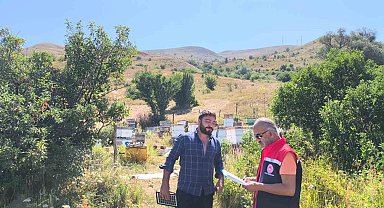 Bayburt'ta arılı kovan desteklemesi kapsamında tespit çalışmaları başladı