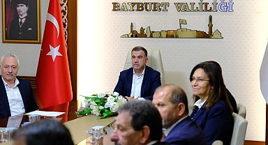 Bayburt'ta İl Tanıtım ve Geliştirme Kurulu Toplantısı düzenlendi