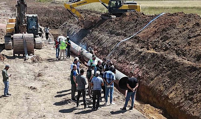 Bayburt'taki gölet ve baraj inşaatları incelendi