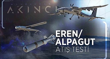 Bayraktar AKINCI TİHA, ALPAGUT ve EREN mühimmatı ile hedefi başarıyla vurdu