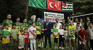 Bayramcı Köyü Voleybol Turnuvası sona erdi