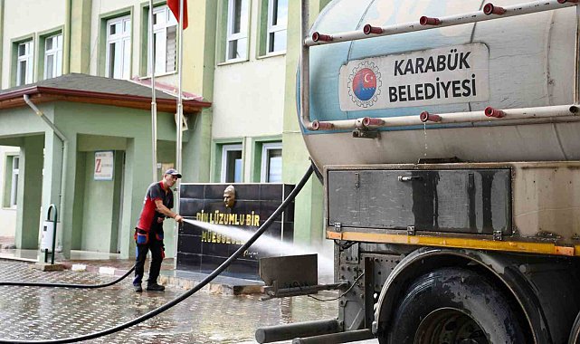 Belediyeden yeni eğitim yılı öncesi hijyen seferberliği