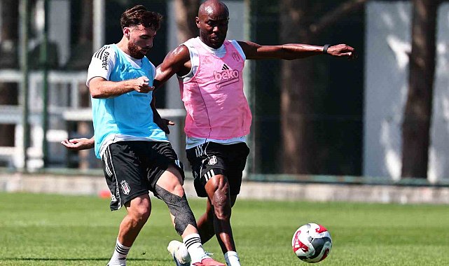 Beşiktaş, St. Patrick's maçı hazırlıklarını sürdürdü