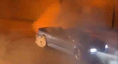 Beykoz'da drift yapan sürücüye 57 bin lira ceza