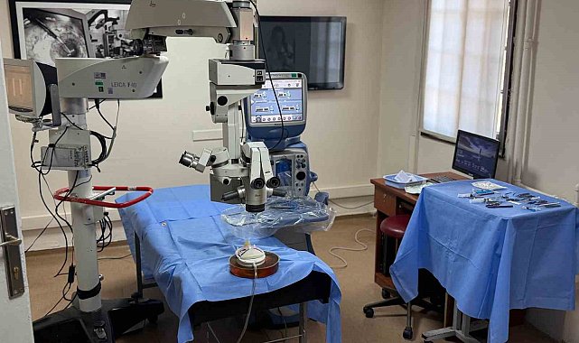 Beyoğlu Göz Eğitim ve Araştırma Hastanesi'nde Mikrocerrahi Eğitim Merkezi açıldı