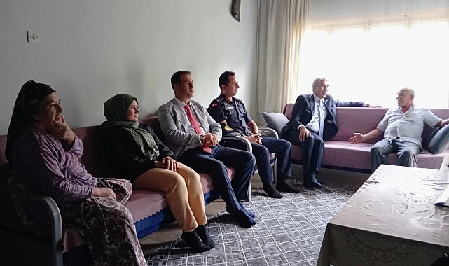 Beypazarı Kaymakamı Coşkun'dan şehit ailesine ziyaret