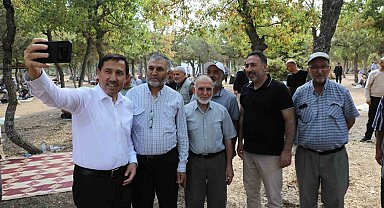Beyşehir'de Karataylı emekliler piknikte buluştu