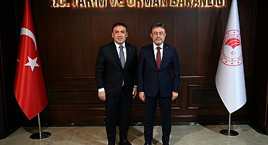 Bilecik Valisi Sözer'den Bakan Yumaklı'ya ziyaret