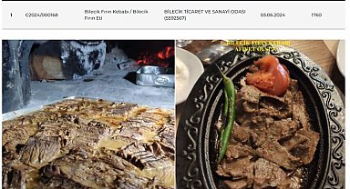 Bilecik'e özgü fırın kebabı tescillendi