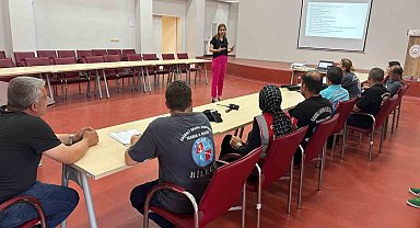Bilecik'te arama kurtarma gönüllülerine psikososyal destek eğitimi verildi
