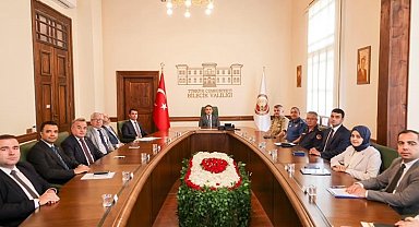 Bilecik'te ilçe kaymakamlarıyla asayiş zirvesi