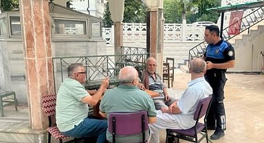 Bilecik'te polis ekiplerinden dolandırıcılıkla mücadeleye yönelik bilgilendirme çalışması