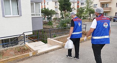 Bin 805 aileye evde sıcak yemek