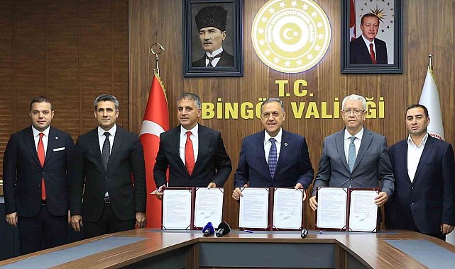 Bingöl'de okul yapım protokolü imzalandı