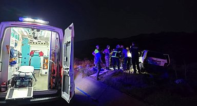 Bingöl'de otomobil ata çarptı: 2 yaralı