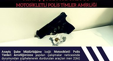 Bingöl'de ruhsatsız tabanca ve uyuşturucu ele geçirildi