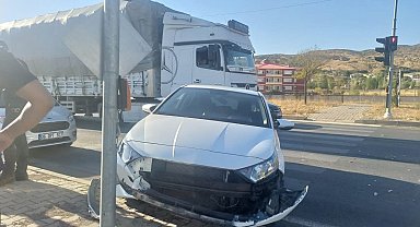 Bingöl'de trafik kazası: 1 yaralı