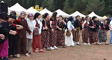 Binlerce vatandaş 3 günlük şenlikte horon teperek doyasıya eğlendi