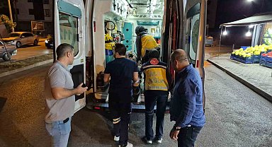 Bisikletinden düşen yaşlı adam yaralandı