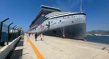 Bodrum'a 2 bin 577 yolcu getirdi