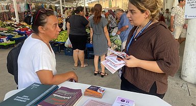 Bodrum'da kadın ve aile hizmetleri ekipleri sahada