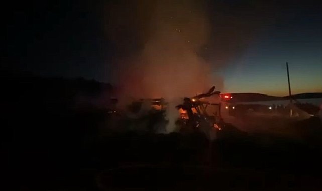 Bolu Valiliği açıkladı, yayla evleri elektrik kaçağından yanmış
