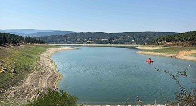 Bolu'nun içme suyunun karşılandığı göl, alarm veriyor: Su seviyesi yüzde 30 düştü