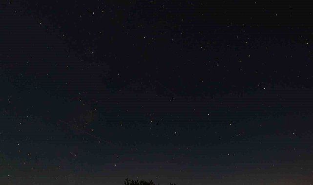 Bolu'nun yükseklerinde meteor yağmuru