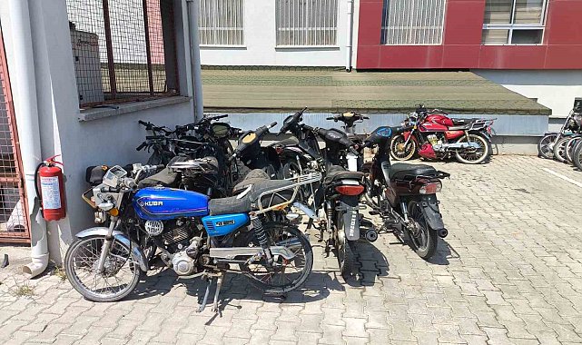 Bolvadin'de motosiklet denetimleri sürüyor