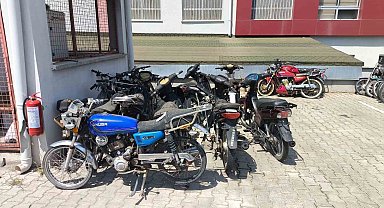 Bolvadin'de motosiklet denetimleri sürüyor