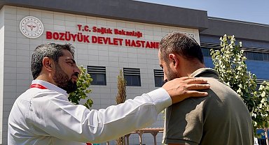 Bozüyük Devlet Hastanesi Manevi Destek Birimi hasta ve yakınlarının yanında