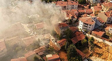 Bozüyük'te müstakil evde çıkan yangın ekipler tarafından söndürüldü