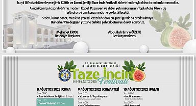 Buharkent'te 18. Taze İncir Festivali için geri sayım başladı