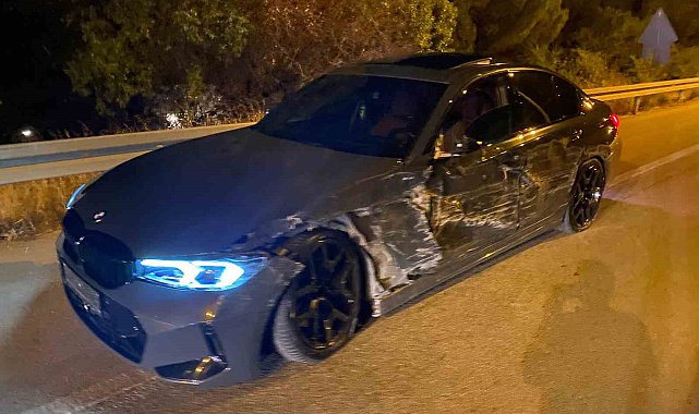 Burdur'da iki otomobil çarpıştı: 2 yaralı