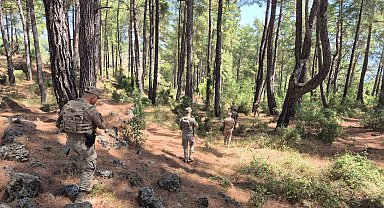 Burdur'da jandarmadan orman yangınlarına karşı 24 saat devriye