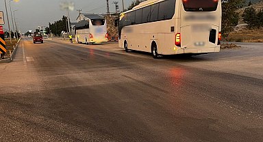 Burdur'da trafik denetiminde 757 araç kontrol edildi