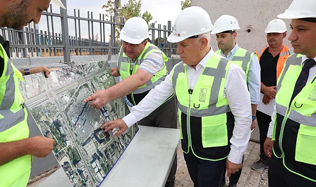 Bursa Büyükşehir'den Odunluk'ta altyapı atağı