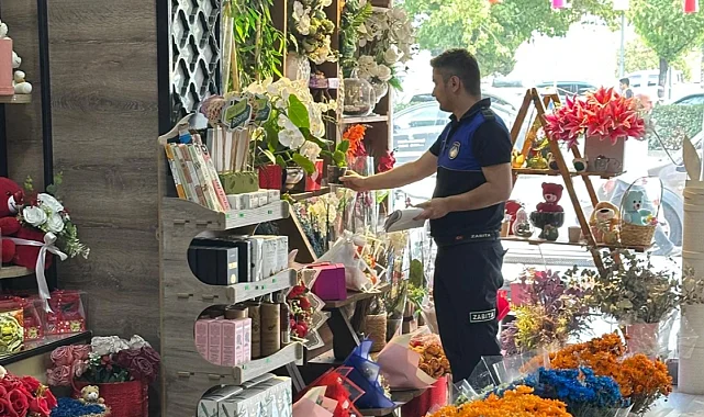 Bursa İnegöl'de çiçekçilere fiyat denetimi