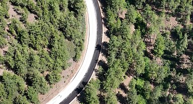 Bursa Orhaneli'de 35 yıl sonra ulaşıma nefes aldıran dokunuş