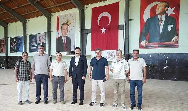 Bursa Yenişehir spor salonu yenileniyor