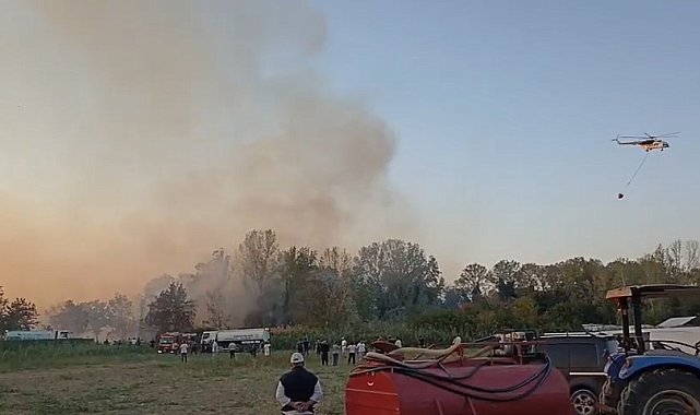 Bursa'da korkutan yangın