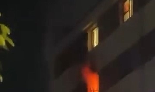 Bursa'da öğrenci yurdunda yangın