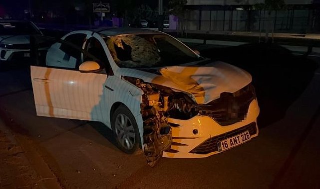 Bursa'da otomobilin çarptığı adam hayatını kaybetti