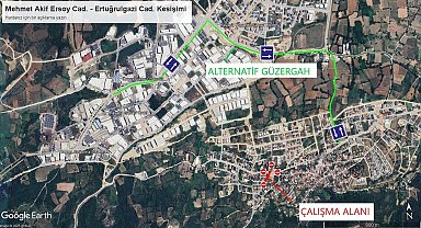 Bursa'da trafik düzenlemesi