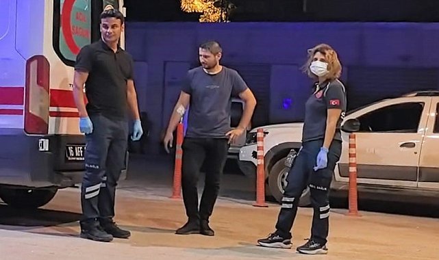 Bursa'da üzerine asit sıçrayan işçi yaralandı
