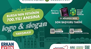 Bursa'da fethin 700'üncü yılına özel Osmangazi'den logo ve slogan yarışması