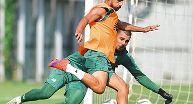 Bursaspor, Eskişehirspor maçı hazırlıklarını sürdürdü