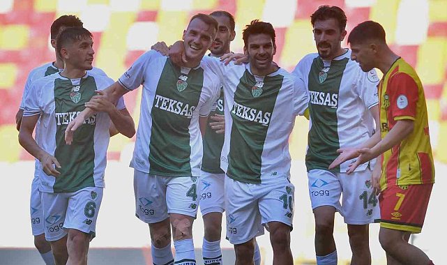 Bursaspor sezona tarihi galibiyetle başladı: 8-0